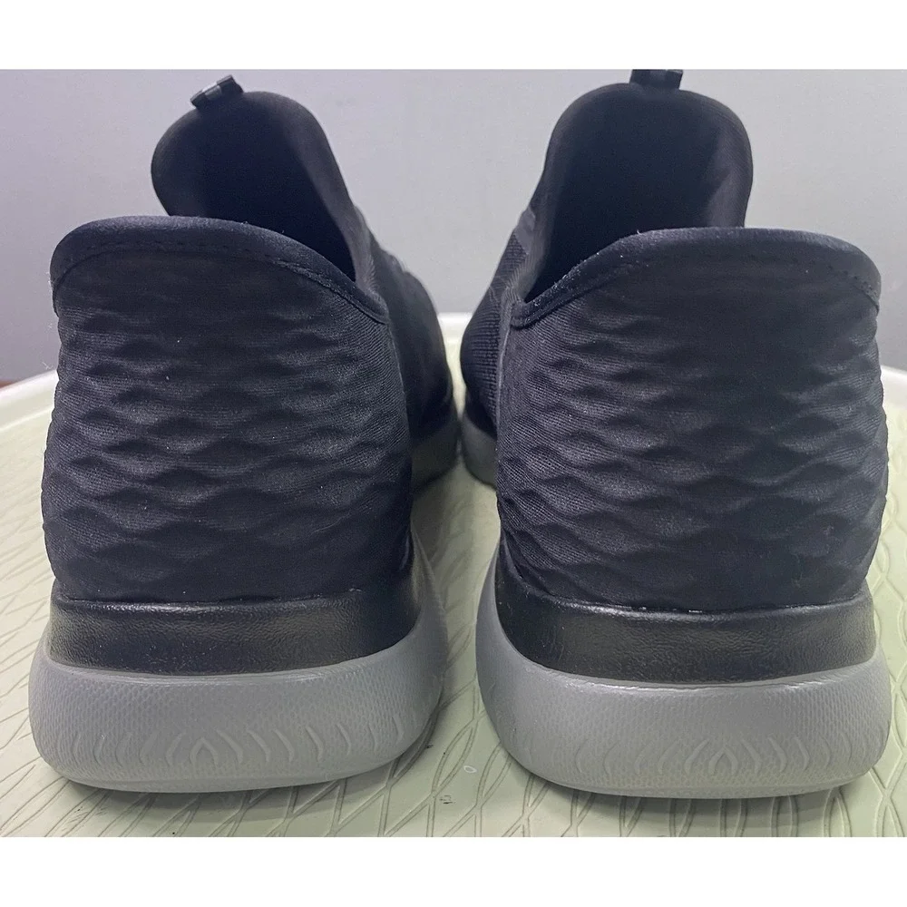Skechers Men Hands Free Slip-Ins Summits High Range Mem.Foam Shoes Black 9.5Wide